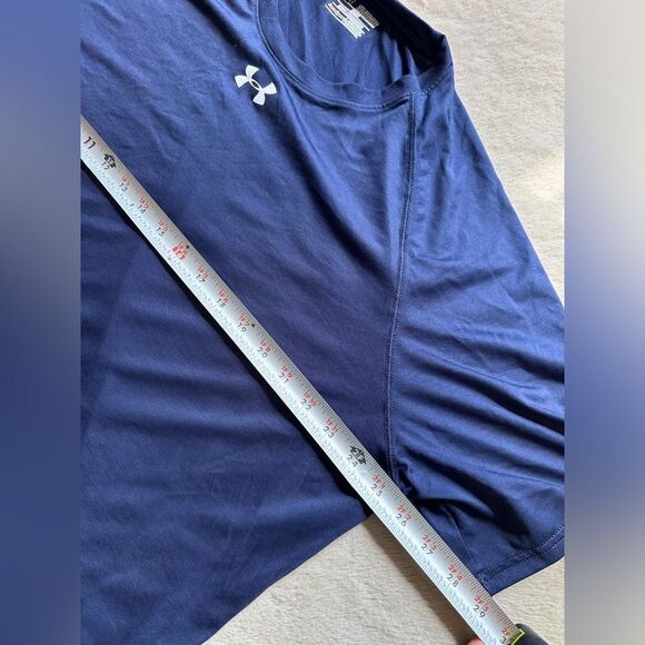 🎉5 for $45🎉Under Armour Tshirt Shirt Man Size 2XL Blue - Picture 6 of 6